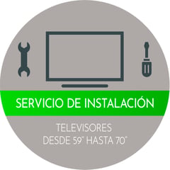 MANOS MAESTRAS - Instalación TV  59 Pulgadas hasta 70 Pulgadas