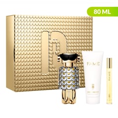 RABANNE - Set de Pefume Mujer Benetton Incluye: Loción Corporal 100 ml + Fame Eau de Parfum 10 ml