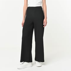 UNIVERSITY CLUB - Pantalón Wide Leg Mujer Tiro alto