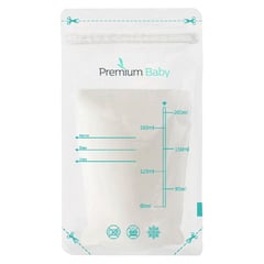 PREMIUM BABY - Bolsa Almacenaje Leche Materna X 50 Pb-bpo21