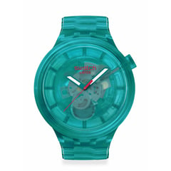 SWATCH - Relojes Unisex TURQUOISE JOY. Relojes Plástico Verde SB05L101