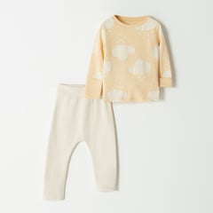 BABY FRESH - Set Unisex con Estampado Algodón