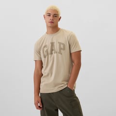 GAP - Camiseta Hombre Manga corta Con Logo de Algodón