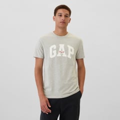 GAP - Camiseta Hombre Manga corta Con Logo de Algodón