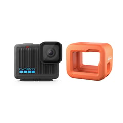 GOPRO - Cámara Hero + Accesorio Floaty Grátis| Cámara de Acción Resistente al Agua| Video en 4K| 12 MP | Pantalla 1,76 Pulgadas | Peso 86 Gramos | Floaty Mantiene la Cámara a Flote si se Pierde en el Agua | Estabilizador de Imagen | Video en Cámara Lenta