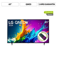 LG - Televisor 65 pulgadas QNED 4K Ultra HD Smart TV