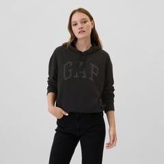 GAP - Hoodie Mujer Con Logo de Algodón