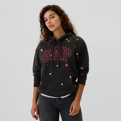 GAP - Hoodie Mujer Con Logo de Algodón