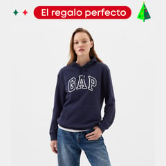 GAP - Hoodie Mujer Con Logo de Algodón