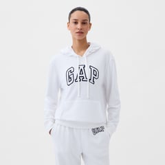 GAP - Hoodie Mujer Con Logo de Algodón