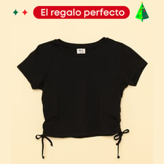 ELV - Camiseta Niña Manga corta de Algodón