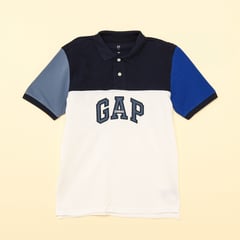 GAP - Camiseta Polo Niño con Estampado Algodón