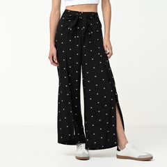 DOO AUSTRALIA - Pantalón Wide Leg Mujer Tiro alto