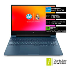 HP - Portátil Victus Gaming | Intel® Core¿ i5 | 8GB RAM | 512GB SSD Almacenamiento| NVIDIA® GeForce RTX¿ 3050 | Windows 11 | 15 pulgadas | 15-fa0021la | Computador portátil gaming