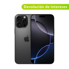 APPLE - iPhone 16 Pro Max 256 GB | 8 GB RAM | Pantalla 6.9 Pulgadas | Chip A18 Pro | Control de la Cámara | Diseñado para Intelligence | Cámara Posterior 48 MP