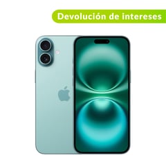 APPLE - iPhone 16 Plus 128 GB | 8 GB RAM | Pantalla 6.7 Pulgadas | Chip A18 | Control de la Cámara | Diseñado para Intelligence | Cámara Posterior 48 MP