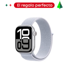 APPLE - Apple Watch Series 10 (GPS) | Caja de aluminio de 42 mm | Correa Loop deportiva