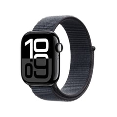 APPLE - Apple Watch Series 10 (GPS) | Caja de aluminio plata de 42 mm | Correa Loop deportiva azul nube