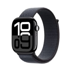 APPLE - Apple Watch Series 10 (GPS) | Caja de aluminio plata de 46 mm | Correa Loop deportiva azul nube