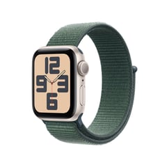 APPLE - Apple Watch SE (GPS) | Caja de aluminio medianoche de 40 mm | Correa Loop deportiva color tinta