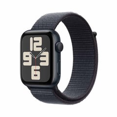 APPLE - Apple Watch SE (GPS) | Caja de aluminio medianoche de 44 mm | Correa Loop deportiva color tinta