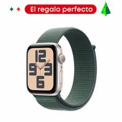 APPLE - Apple Watch SE (GPS) | Caja de aluminio de 44 mm | Correa Loop deportiva