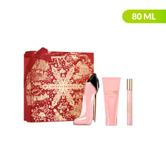 CAROLINA HERRERA - Set de Perfume Good Girl Mujer Incluye: Perfume 80ml + Perfume tamaño viajero 10 ml + Good Girl Body Mist 100 ml