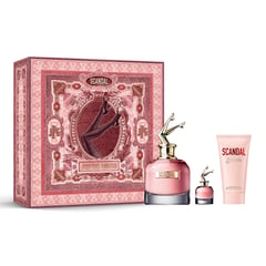 JEAN PAUL GAULTIER - Set de Perfume Mujer Scandal Incluye: Perfume 80ml + Eau de Parfum 6ml+ Loción Corporal 75ml