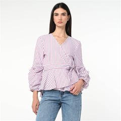 BASEMENT - Blusa Mujer Manga larga de Algodón