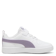 PUMA - Tenis moda Rickie AC PS para Niña con Velcro