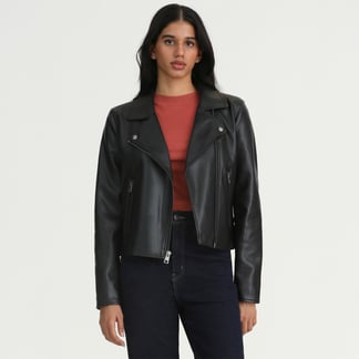 LEVIS - Chaqueta Efecto cuero Mujer