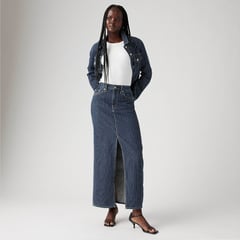 LEVIS - Falda Maxi Mujer de Algodón