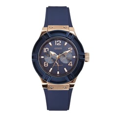 GUESS - Reloj Mujer JET SETTER. Reloj Silicona Azul W0571L1