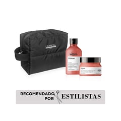 LOREAL PROFESSIONNEL - Shampoo Loreal Pack Navidad Inforcer para cabellos debilitados Fortalecedor Set