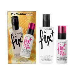 MAC COSMETICS - Fijador de maquillaje en Crema Duo Fix+ Set for Success Gift of Gold MAC 15 gr