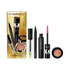 MAC COSMETICS - Set de maquillaje ojos Glam as Gold Gift of Gold MAC Incluye: 4 Productos