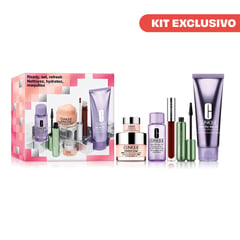 CLINIQUE - Edición exclusiva Online: Kit Moisture Surge, Limpieza & Maquillaje Completo (6 Productos)