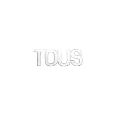 TOUS - 1/2 Aro de plata Logo