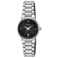 CITIZEN - Reloj Mujer Quartz. Reloj Acero inoxidable Plateado EU6010-53E