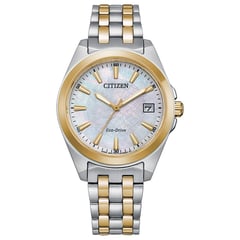 CITIZEN - Reloj Mujer Dress/Classic Eco. Reloj Acero inoxidable Plateado EO1224-54D