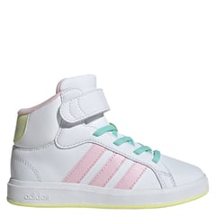 ADIDAS - Tenis moda Grand Court Mid Niña