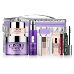 CLINIQUE - Set de maquillaje rostro Pwp Blockbuster Set A Clinique: Incluye 8 productos