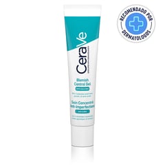 CERAVE - Tratamiento de acné Gel Control Imperfecciones para Piel Grasa 40 ml