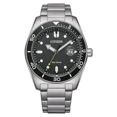 CITIZEN - Reloj Hombre. Reloj Acero inoxidable Plateado AW1760-81E