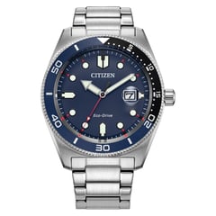 CITIZEN - Reloj Hombre. Reloj Acero inoxidable Plateado AW1761-89L