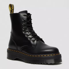 DR  MARTENS - Botas Dr. Martens para Mujer Jadon Black Polished Smooth