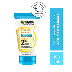 GARNIER - Exfoliante Scrub Express Aclara Anti Imperfecciones Para Piel Mixta 150 ml