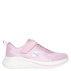 SKECHERS - Tenis moda Wave 92 Niña con Velcro