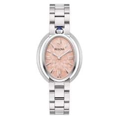 BULOVA - Relojes Mujer RUBAIY LW BR 2H SA. Relojes Acero inoxidable Plateado 96L331