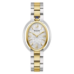 BULOVA - Relojes Mujer RUBAIY LT BR 2H SW. Relojes Acero inoxidable Plateado 98L320